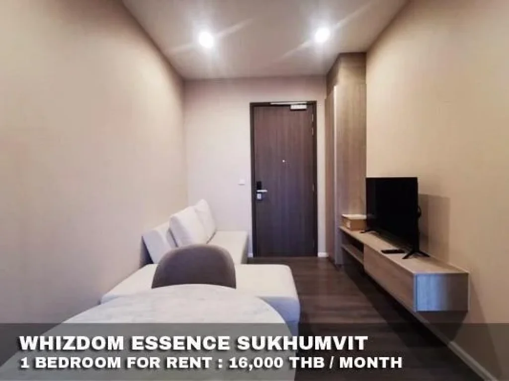 FOR RENT WHIZDOM ESSENCE SUKHUMVIT 16000 THB