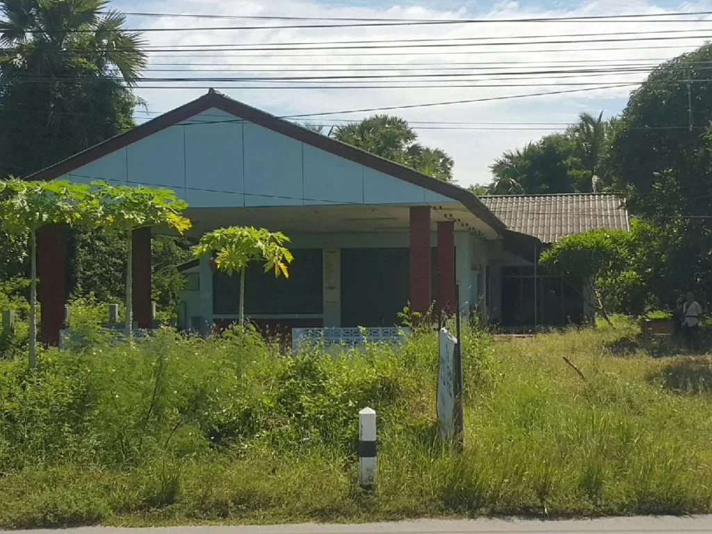 ขายที่ดินพร้อมบ้านและร้านอาหาร