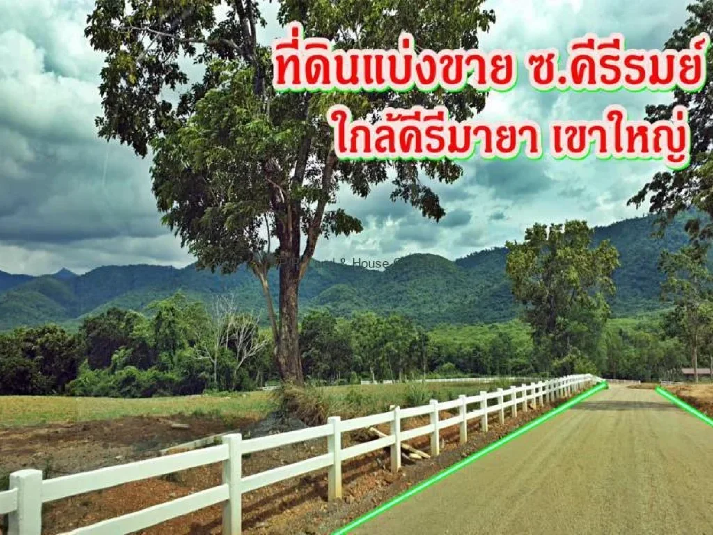 ที่ดินแบ่งขาย 1-5 ไร่ ซอยคีรีรมย์ เขาใหญ่ ปากช่อง