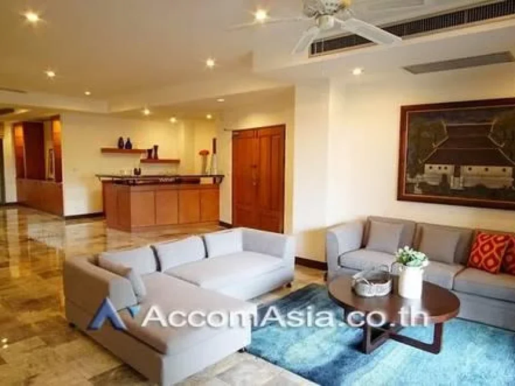 The exclusive private living place with nature atmosphere Apartment 3 Bedroom For Rent BTS Phrom Phong in Sukhumvit Bang