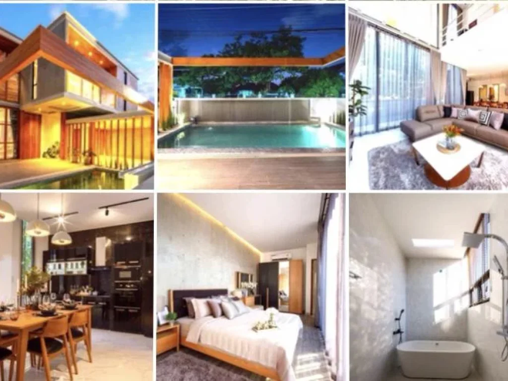 บ้านหรู pool วิลล่า สไตล์โมเดิร์นลักชัวร์รี่ สารภี เชียงใหม่ 89 ล้าน