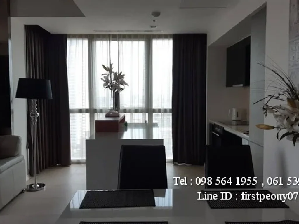 ให้เช่าคอนโด The River Condo Charoenakorn Soi 13 ขนาด 110 ตรม 2 ห้องนอน 2ห้องน้ำ