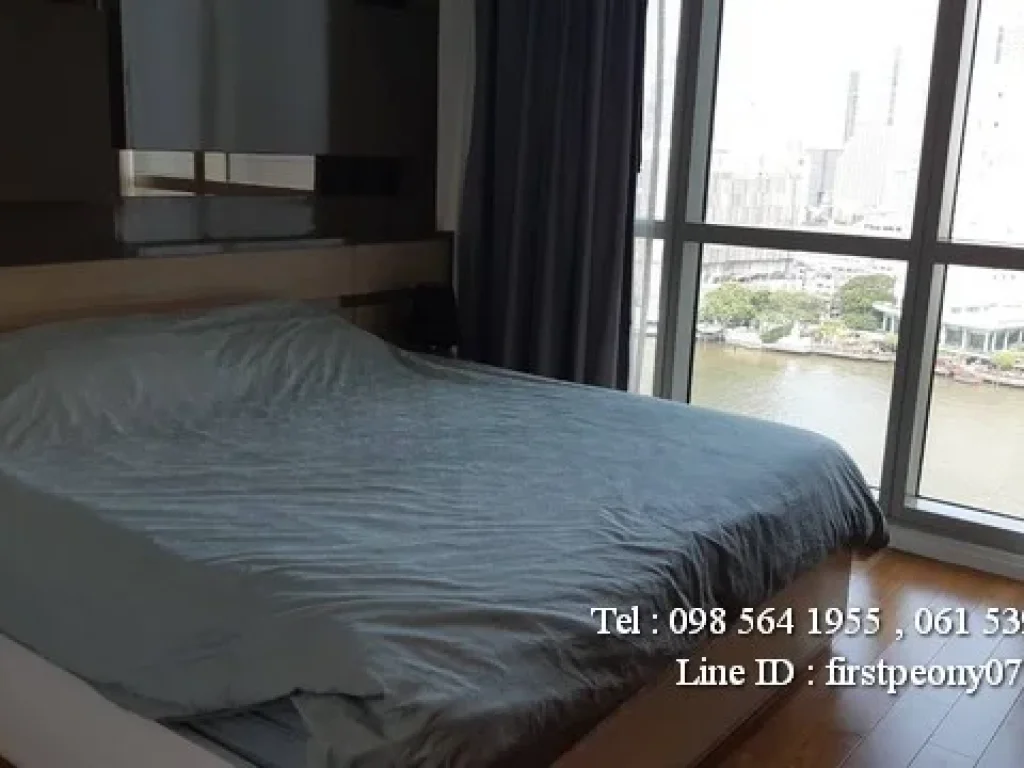 ให้เช่าคอนโด The River Condo Charoenakorn Soi 13 ขนาด 110 ตรม 2 ห้องนอน 2ห้องน้ำ