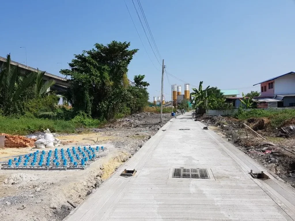 ขายที่สวย 3ไร่20ตรว ใกล้สะพานภูมิพลและทางด่วน เดินทางสะดวกไปพระราม3แค่5นาที