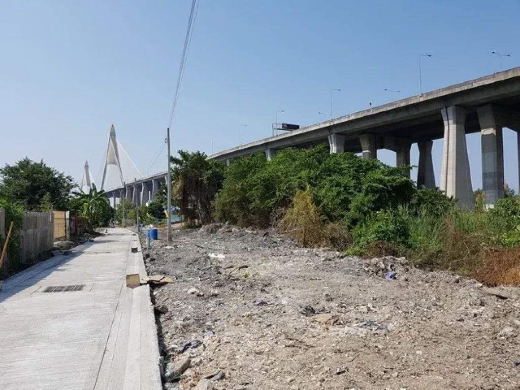 ขายที่สวย 3ไร่20ตรว ใกล้สะพานภูมิพลและทางด่วน เดินทางสะดวกไปพระราม3แค่5นาที