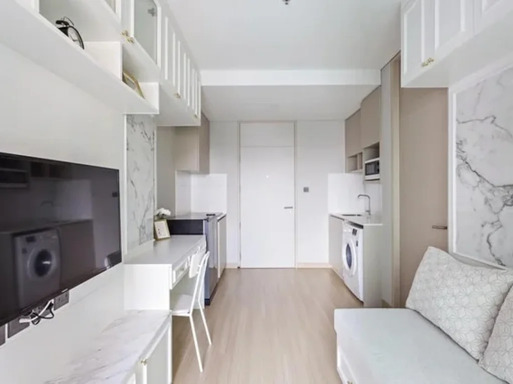 ให้เช่าห้องสวยมาก LPN Suite Phetchaburi Makkasan 16000บาท มีเครื่องซักผ้า เฟอร์ครบ