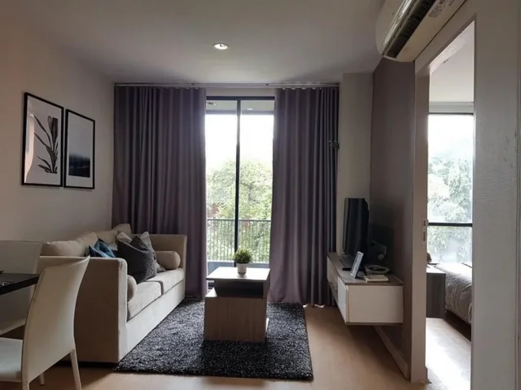 ให้เช่าคอนโด ใกล้ MRT ลาดพร้าว The Unique Condo ลาดพร้าว 26 ขนาด 44 Sqm 2 ห้องนอน fullyfurnished