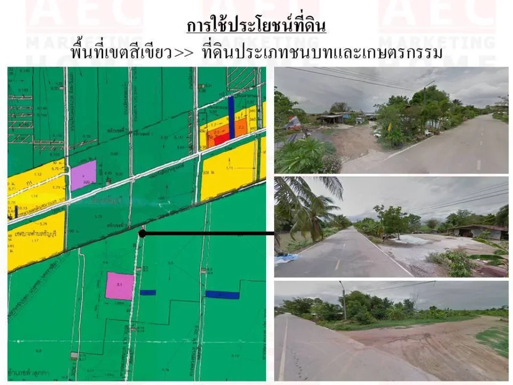 ขายที่ดินเปล่า ติดถนนรังสิต-นครนายก คลอง 9 - 10 เนื้อที่ 478-0-65 ไร่ ทำเลดี