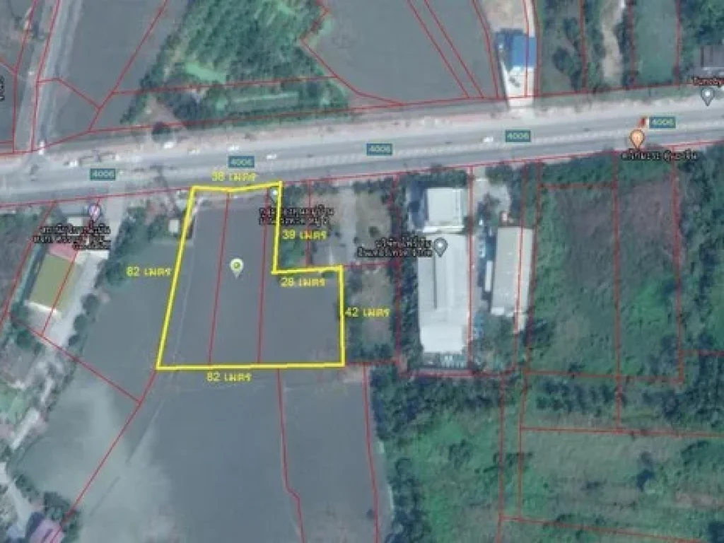 Land For Sale ที่ดิน 3 ไร่ พื้นที่สีชมพู ติดถนนใหญ่นครชัยศรี ทำเลดี