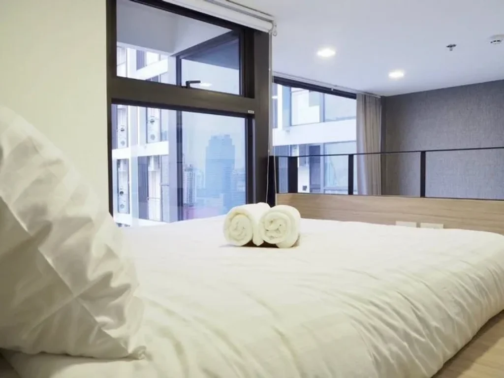 ให้เช่าถูก 23000 บาท Chewathai Residence Asoke 1ห้องนอน ชั้น 19 วิวเมือง ทิศใต้ Duplex