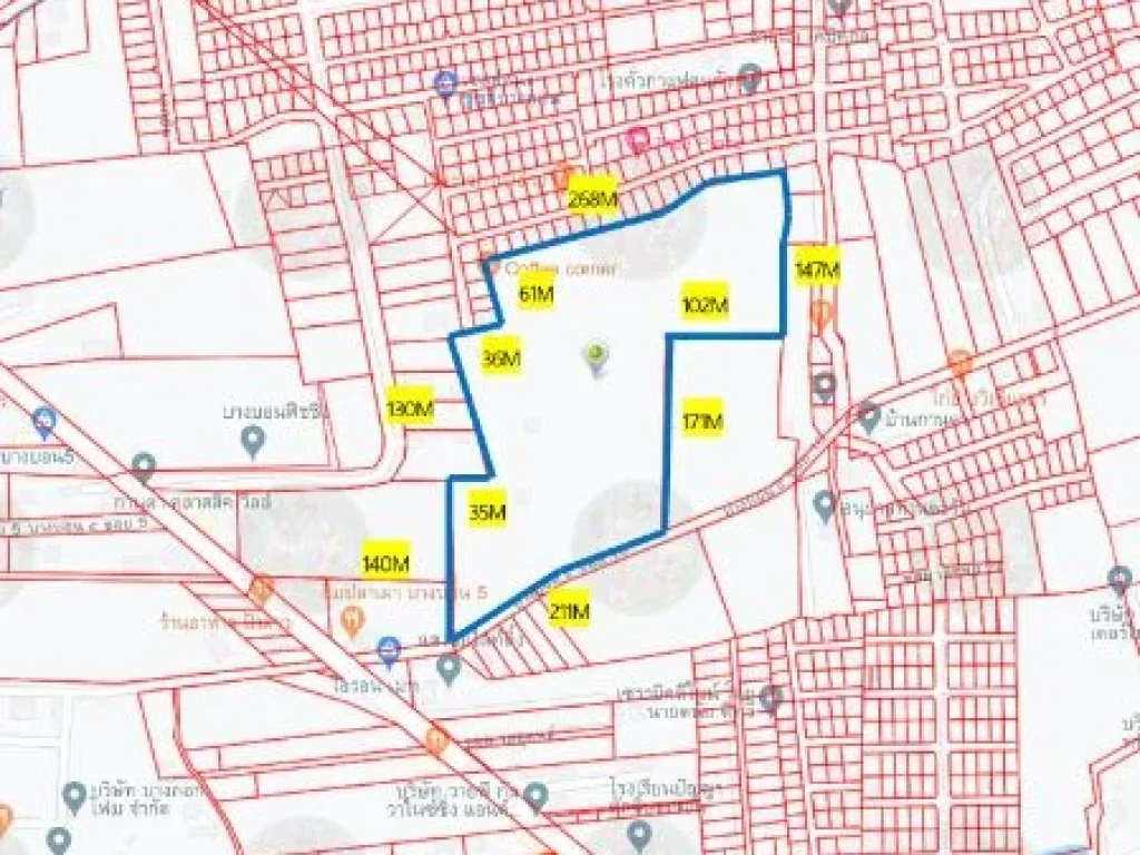 ขาย ที่ดิน ถูกที่สุดในย่านนี้ บางบอน5 แยก10 40ไร่ ห่างถนนบางบอน5 แค่100เมตรtry test