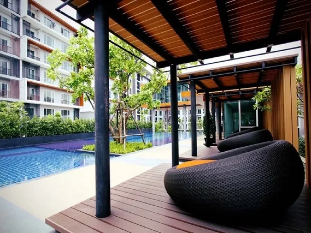 ขายขาดทุน Serrano condominium พระราม 2 วิวสระว่ายน้ำ ขนาด 325 ตรม