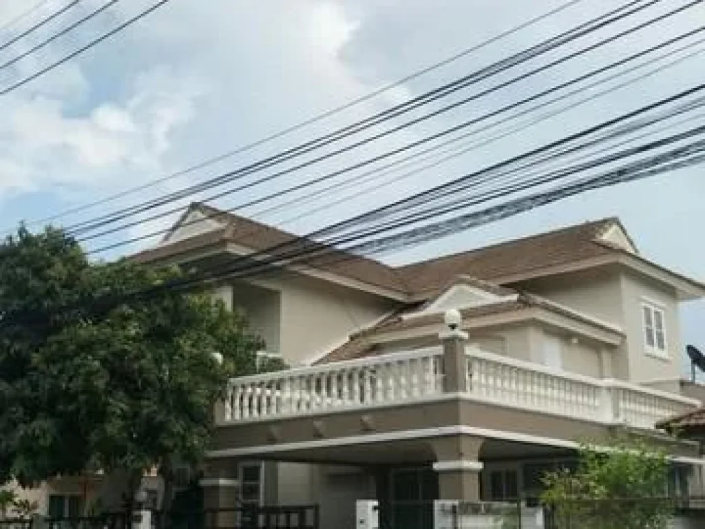 For Rent บ้านเดี่ยว หมู่บ้านลลิล สุขาภิบาล 5 ใกล้ทางด่วนรามอินทรา