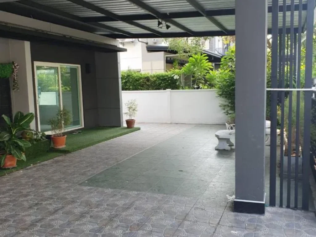 For Rent บ้านเดี่ยว หมู่บ้านเดอะเซ็นโทร วัชรพล-สุขาภิบาล 5