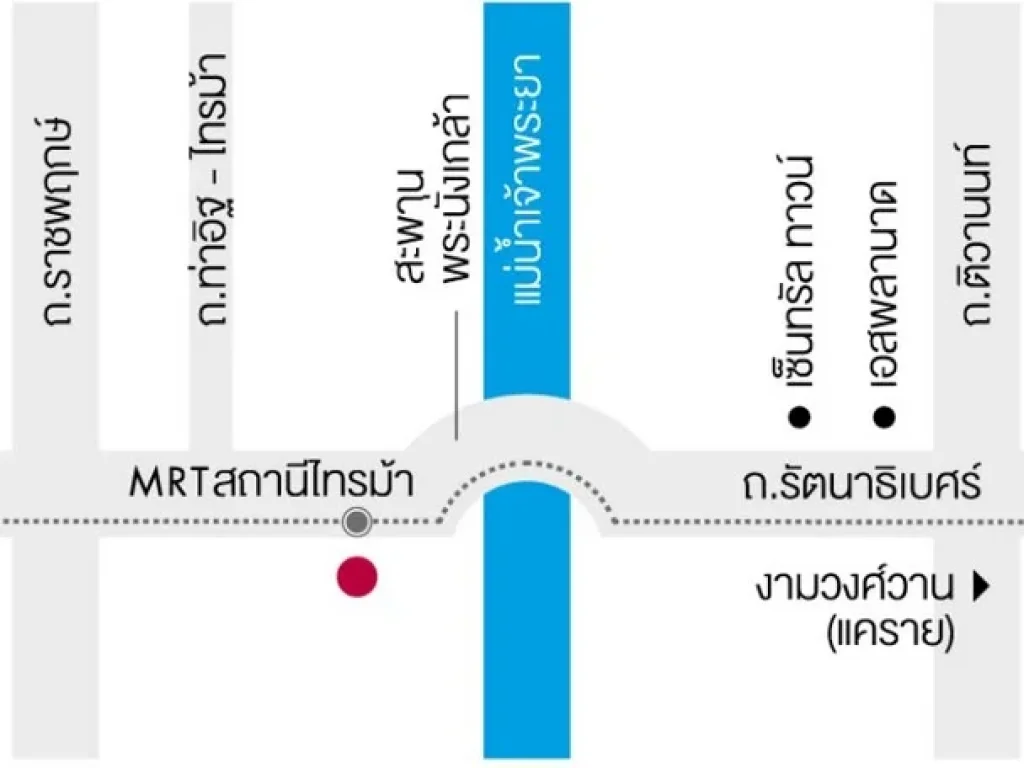 ให้เช่าดีคอนโดรัตนาธิเบศร์ พท 28 ตรม ชั้น 1 อาคาร E ใกล้รถไฟฟ้า MRT สถานีไทรม้า