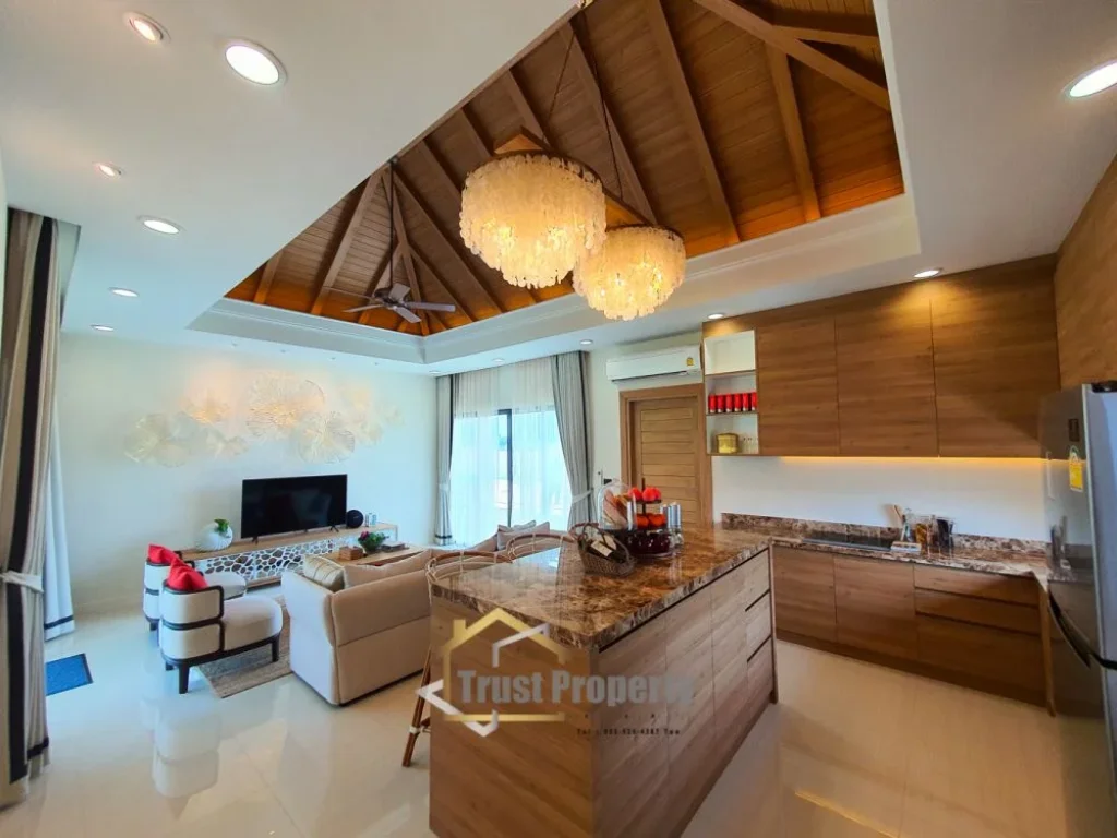 Brand New Hua Hin No Common Fee House For Sale ขาย บ้านเดี่ยว ไม่มีค่าส่วนกลาง แต่งครบพร้อมอยู่