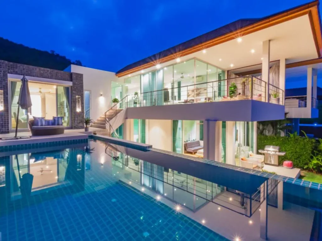 Modern Pool Villa With City View House For Saleขาย บ้านเดี่ยว โมเดิร์น วิวเมือง หัวหิน