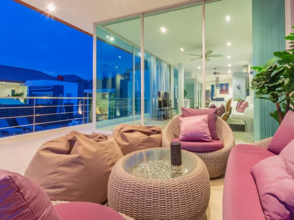 Modern Pool Villa With City View House For Saleขาย บ้านเดี่ยว โมเดิร์น วิวเมือง หัวหิน