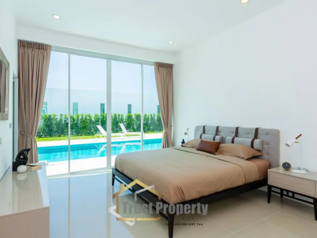 Hua Hin Modern Luxury House For Sale ขาย บ้านเดี่ยว สไตล์โมเดิร์น หรู วิวภูเขา หัวหิน