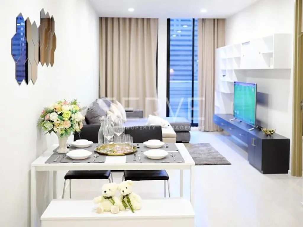 ราคาดีมาก1นอนห้องสวยให้เช่าที่ Noble Ploenchit 40K