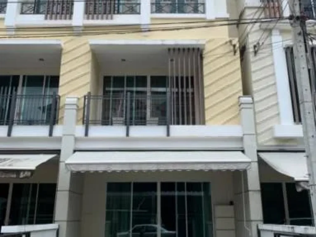 PA75H75 ให้เช่า หมู่บ้านบ้านกลางเมือง เกษตร-นวมินทร์2 Townhome 3 ชั้น 20 ตร วา