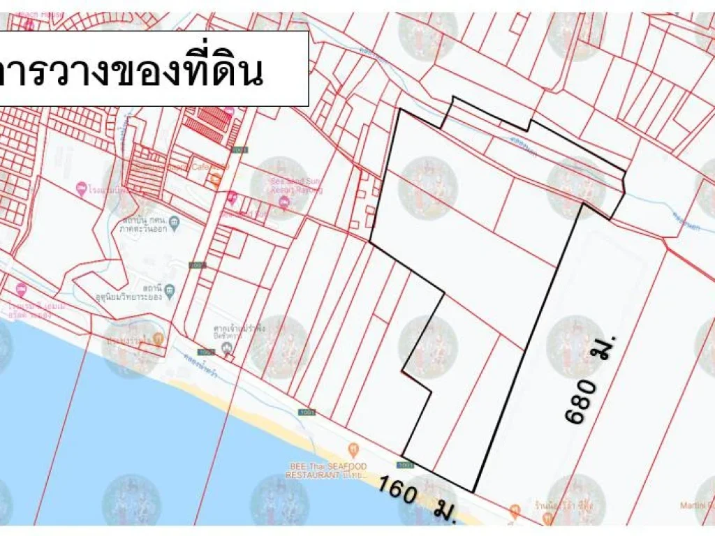 ที่ดินติดทะเลแปลงใหญ่ ถูกสุด เหมาะกับการลงทุน