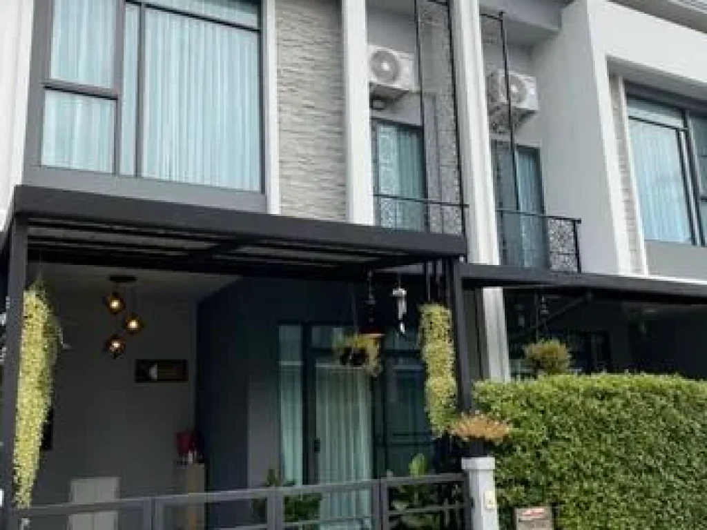 ขายด่วน TownHome 2ชั้น หมู่บ้านพลีโน่บางใหญ่