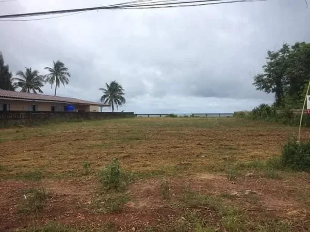 แนะนำที่ดินพร้อมขาย ที่ดินติดทะเล อำเภอปะทิว ชุมพร