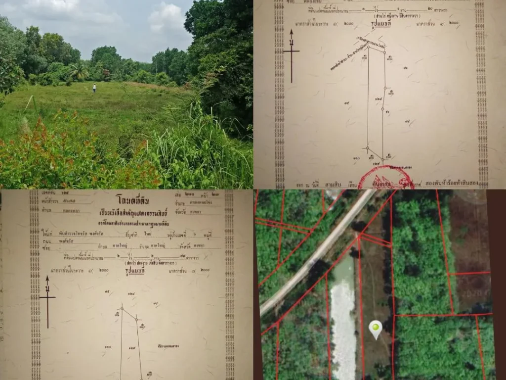 ขายที่ดินคลองหอยโข่ง 6 ไร่ใกล้กองบิน 56 ขาย 3 ล้านบาท