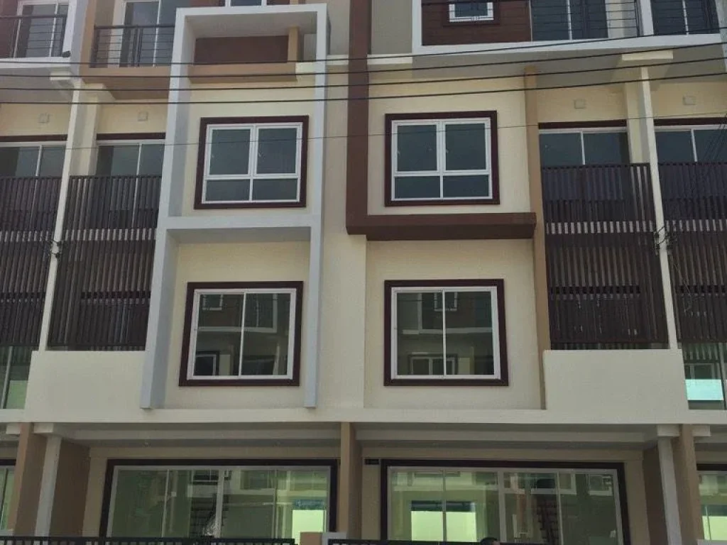 PH18TH18 ให้เช่า town home 4ชั้น โครงการ pradya bishome