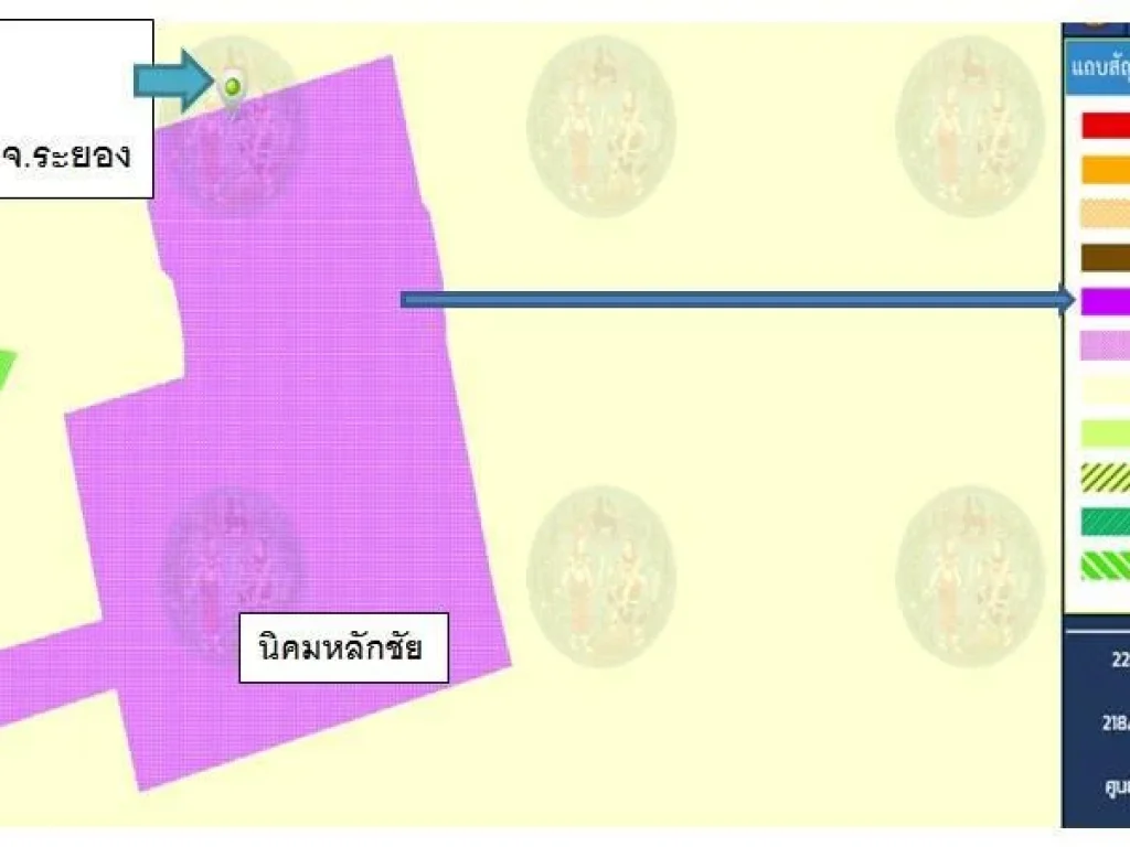 ที่ดินสร้างโรงงานในนิคมหลักชัย พื้นที่สีม่วง แปลงใหญ่625-3-087ไร่