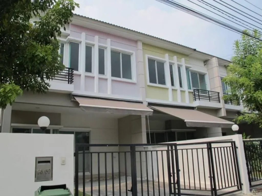 ขายด่วนราคาถูก Townhome VISTA 180 เทพารักษ์-วงแหวน หลังมุม