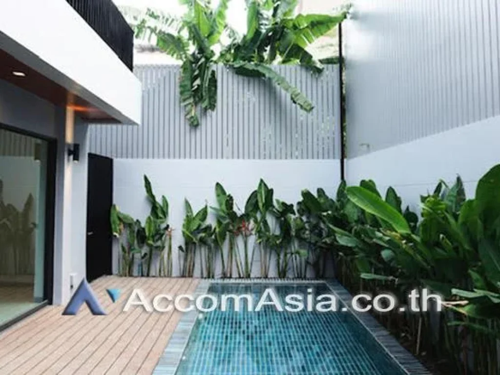 Sale with tenant Single Modern house with private pool near BTS Phrom Phong Sukhumvit Bangkok