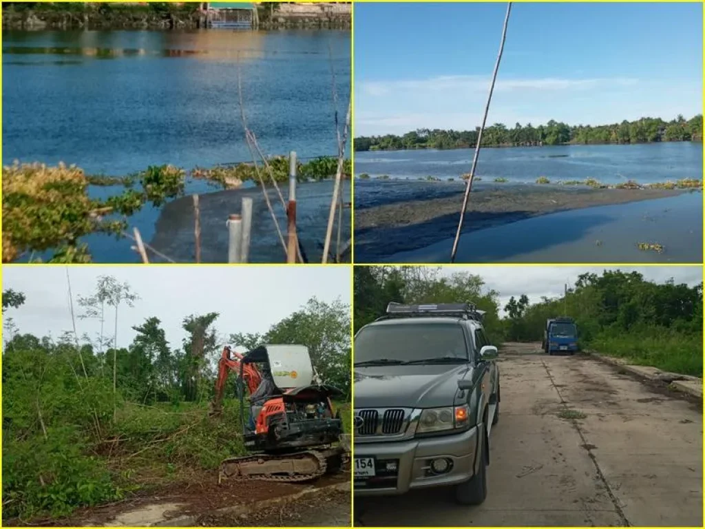 ขายที่ดินริมแม่น้ำท่าจีน 1 ไร่ เศษ ติดถนนคอนกรีต สวย บรรยากาศดี