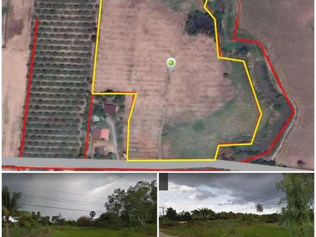 ที่ดินโฉนดติดลำคลอง 19ไร่เศษ ถนนลาดยางไฟฟ้าปะปาผ่าน 140000ไร่
