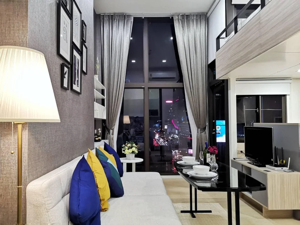 ให้เช่าคอนโด ชีวาทัย เรสซิเดนซ์ อโศก Loft Duplex