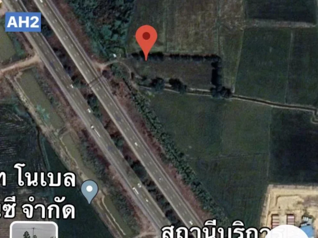 ขายที่ดิน 25ไร่ 2งาน ติดถนนสายเอเซีย กม111