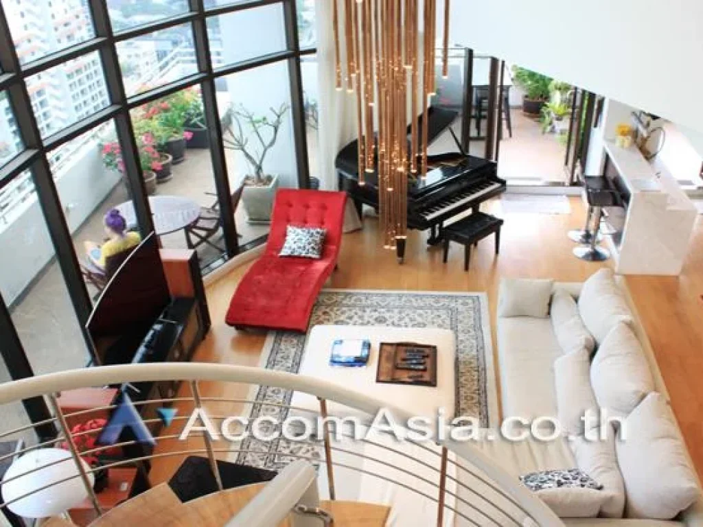 PenthouseDuplexSupalai Place Condominium 4 Bedroom For rent in Sukhumvit Bangkok Prom Pong BTS