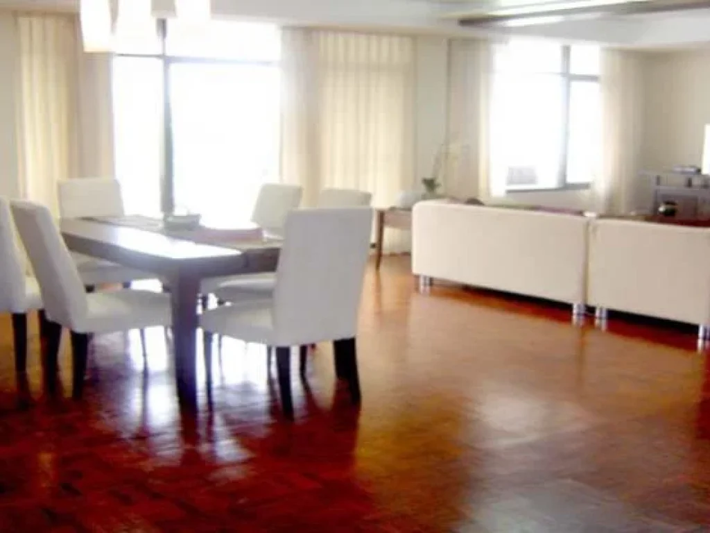 Pet Allowed Peaceful In Sukhumvit Apartment 3 Bedroom For Rent BTS Phrom Phong in Sukhumvit Bangkok