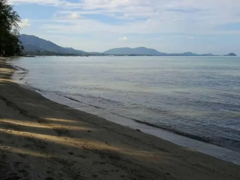  ขายที่ดินติดชายทะล หาดส่วนตัว เหมาะปลูบ้านพักตากอากาศ