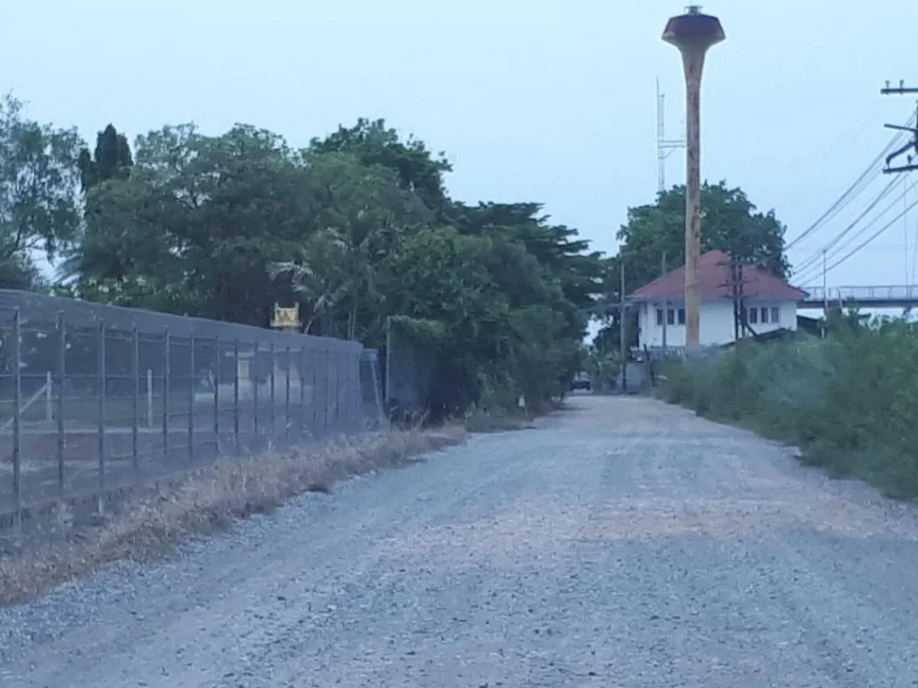 ขายที่ดินติดคลองบางพระ หลังสถานีรถไฟคลองบางพระ ตำบลบางเตย ฉะเชิงเทรา