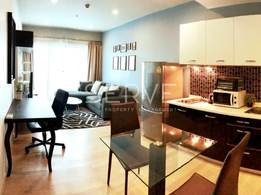 Condo For Rent Noble Refine Sukhumvit 26 Cozy and Homey Style 1 Bed with Bathtub 45K