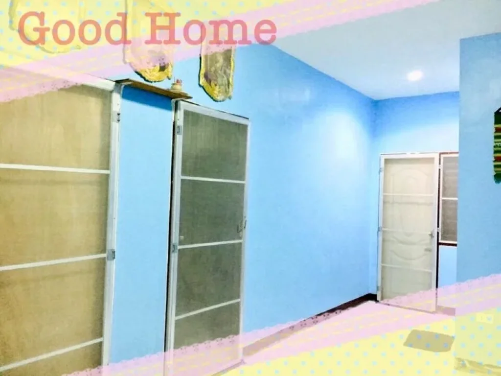 Good Home-211 ขายบ้านทาวน์เฮาส์ ทำเลดี ใกล้โลตัส โรจนะประตู C จอยุธยา