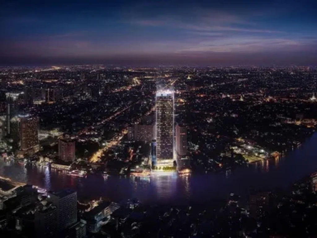 ขายคอนโดหรู ติดแม่น้ำ ใกล้ Iconsiam Banyan Tree Residence Riverside Bangkok เริ่มต้นที่ 255 ล้านบาท