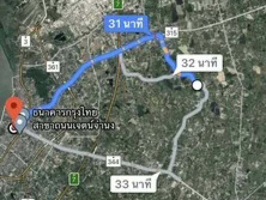 ขายที่ดินเปล่า หนองตำลึง ห่างจากอมตะนคร 10 นาที เนื้อที่ 43 ไร่ แบ่งขายเป็น 2 แปลงได้