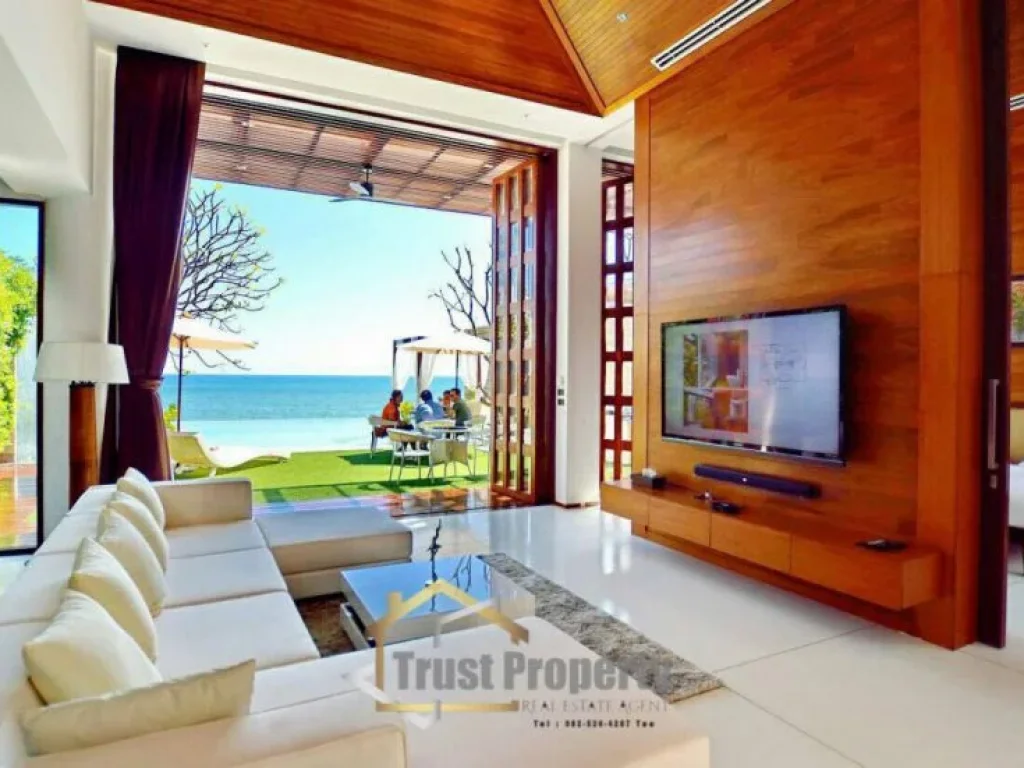 Modern Luxury Beach Front Hua Hin Villa For Sale