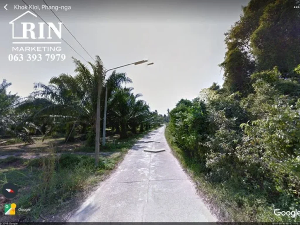 ที่ดิน หาดนาใต้ พังงา Land Plot at Natai Beach Pangnga For Sale 063 393 7979