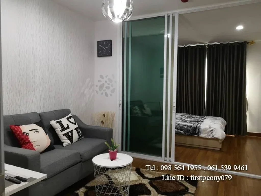 ให้เช่าคอนโด Regent Home Sukhumvit 81 ขนาด 32 ตรม 1 ห้องนอน 1 ห่องน้ำ