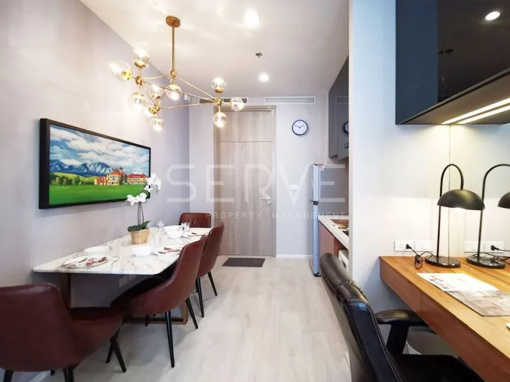 ให้เช่าคอนโด Noble Ploenchit BTS Phloen Chit Modern Luxury Style Studio with Partition 42 K