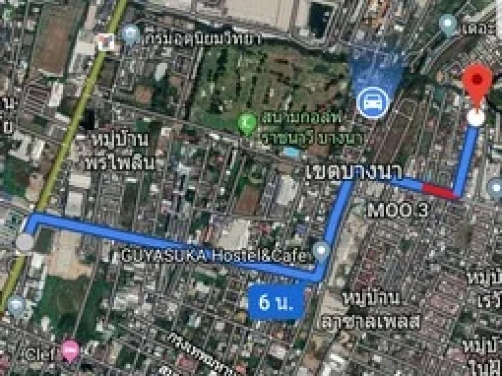 ขายที่ดิน 78 วา ติดถนน ใกล้ไบเทค ทำเลสวย สิ่งแวดล้อมดี ราคาถูกมาก